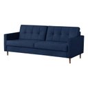 Ver imagem 4 de Sofá 3 Lugares 200cm Dior Azul Marinho