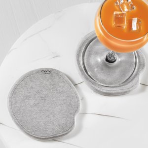 Porta Copos de Terra Diatomácea Seca Rápido Drycup Momo Lifestyle (2 Unidades)