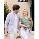 Ver mais imagens de Momcozy Canguru Sling Air-mesh Ajustável para Bebês 3,6-15,8kg