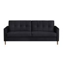 Ver imagem 2 de Sofá 3 Lugares 200cm Dior Preto