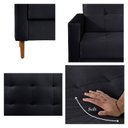 Ver imagem 7 de Sofá 3 Lugares 200cm Dior Preto
