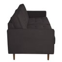 Ver imagem 5 de Sofá 3 Lugares 200cm Dior Marrom