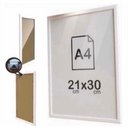 Ver imagem 2 de Quadro Infantil Safari 6 Un A4 Vidro e Pendurador