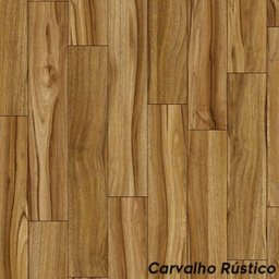 Piso Vinilico em Manta Fosco, Imita Madeira, Antiderrapante, Pvc 0,7mm 54m² Carvalho Rustico - 3