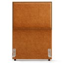 Ver imagem 3 de Cabeceira Box Solteiro com Tachas 100 Cm Vicenza L02 Couríssimo Canela - Lyam Decor