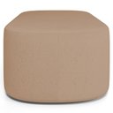 Ver imagem 4 de Cabeceira Cama Box 100cm Lanna com Puff Recamier Doha W01 Linho Bege Escuro - Lyam Decor