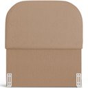 Ver imagem 6 de Cabeceira Cama Box 100cm Lanna com Puff Recamier Doha W01 Linho Bege Escuro - Lyam Decor