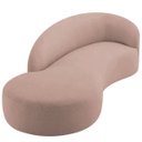 Ver imagem 7 de Divã Recamier Orgânico França 250cm Lado Esquerdo Linho