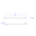 Ver imagem 2 de Porta Toalha Deca 60 Cm Cr