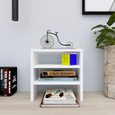 Ver imagem 1 de Escaninho Organizador de Mesa Branco 30x20x30cm