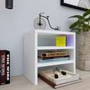 Ver imagem 2 de Escaninho Organizador de Mesa Branco 30x20x30cm
