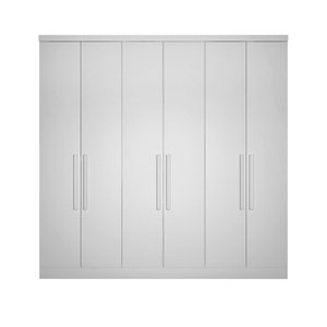 Modulo de Casal Safira para Guarda Roupa em Mdf com 6 Portas e 8 Gavetas Clic Móveis