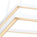 Ver imagem 3 de Lustre Pendente Newline Fit LED 748 Bivolt Branco 3000K Luz Amarela