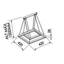 Ver imagem 4 de Lustre Pendente Newline Fit LED 748 Bivolt Branco 3000K Luz Amarela