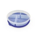Ver imagem 3 de Kit 4 Potes Conservador De Alimentos Com Tampa 4 Divisórias Premier Plástico Livre de BPA Nitron Cor