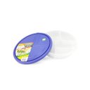 Ver imagem 4 de Kit 4 Potes Conservador De Alimentos Com Tampa 4 Divisórias Premier Plástico Livre de BPA Nitron Cor