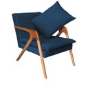 Ver imagem 2 de Poltrona decorativa Monalisa Luxo Dora Bela 0129