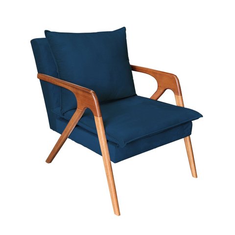 Poltrona decorativa Monalisa Luxo Dora Bela 0129