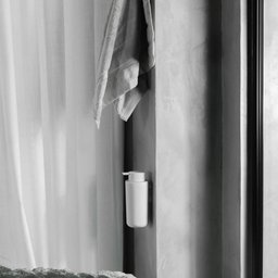 Saboneteira Dispenser Parede 500ml Bege Eleve Sabonete Liquido ou Banheiro - 5