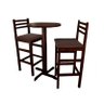 Conjunto Mesa Bistrô 2 Banquetas Castanho Tabaco Factor Marrom - 1