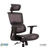 Cadeira Office Oregon com Tela Mesh e Braços Rebatíveis 3d Verde ou Preta - Rivatti - 8