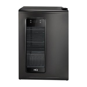Cervejeira Expositor Vertical Hq 100 Litros Frost Free Inox Titanium Hq-100cevpvffi