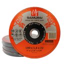 Ver imagem 1 de Kit 30 Discos de Corte Inox Samurai 1.6 180x22mm 7 Polegadas