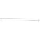 Ver imagem 1 de Varão para Cortina Duplo 2,00m 19mm Branco com Acessórios Kala