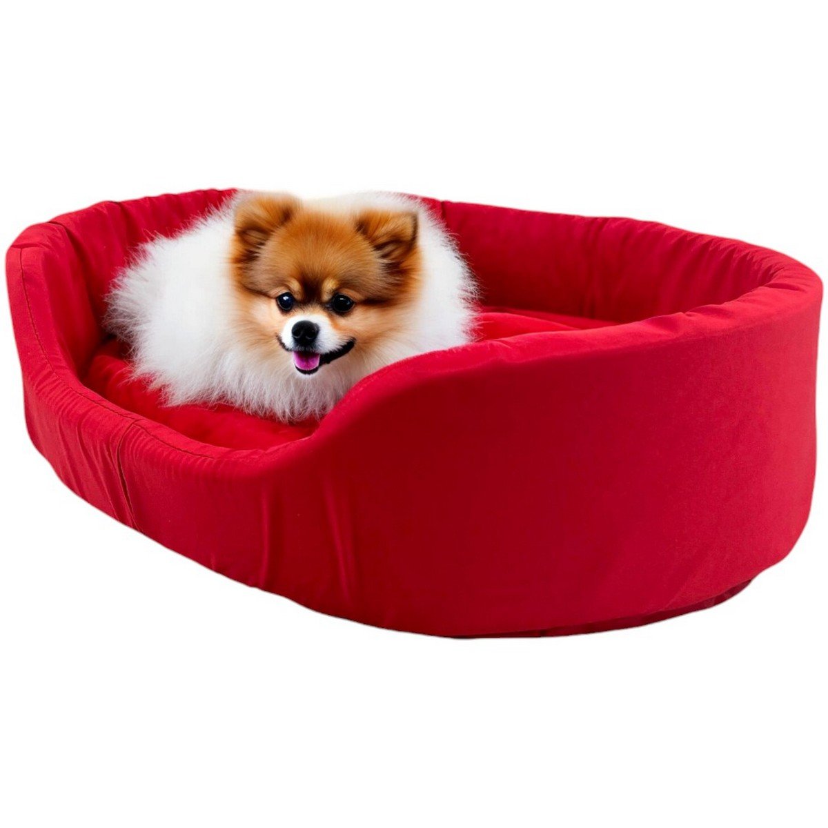 Cama Europa Pet Lavável Leve Cachorro Gato Caminha Pequeno - Vermelho