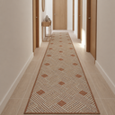 Ver imagem 3 de Tapete Passadeira Sisal Lancer Terracota 9m x 66cm Antiderrapante Corredor