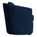 Ver imagem 4 de Kit 2 Poltronas Decorativa Alana Veludo Azul Marinho - Londrilar