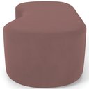 Ver imagem 7 de Puff Decorativo Orgânico para Living Quarto 140cm Orbit W01 Suede Rosê - Lyam Decor