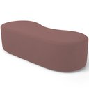 Ver imagem 6 de Puff Decorativo Orgânico para Living Quarto 140cm Orbit W01 Suede Rosê - Lyam Decor