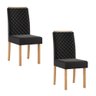 KIT 2 CADEIRAS ELEGANCE ESPALDAR MEL LM VEL PRETO - 3