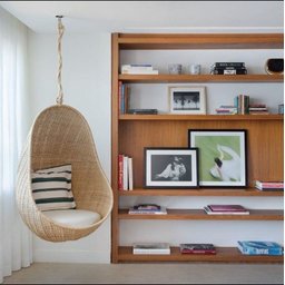 Balanço Pendura Suspenso de Teto - Bamboo Style 2 Lugares - 4