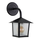 Ver imagem 1 de Kit 4 Arandela Colonial Nina Quadrada Vidro Pontilhado E27 Bivolt Preto