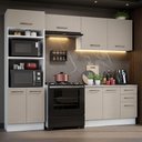Ver imagem 1 de Armário de Cozinha Completa 270cm Branco/crema Agata Madesa 07