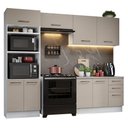Ver imagem 3 de Armário de Cozinha Completa 270cm Branco/crema Agata Madesa 07