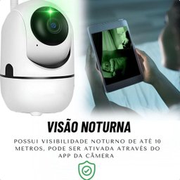 Babá Eletrônica sem Fio Visão Noturna para Bebê - 110v/220v - 4