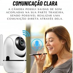 Babá Eletrônica sem Fio Visão Noturna para Bebê - 110v/220v - 5