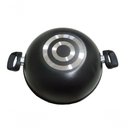 Ver imagem 2 de Panela Frigideira Wok Antiaderente C/tampa 30cm Grafite Over