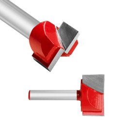Bit Fresa para Tupia Cnc Desbastar Alisar Madeira 30mm Haste 6mm - 2