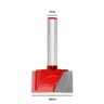 Bit Fresa para Tupia Cnc Desbastar Alisar Madeira 30mm Haste 6mm - 3