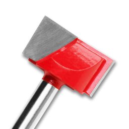 Bit Fresa para Tupia Cnc Desbastar Alisar Madeira 30mm Haste 6mm - 1