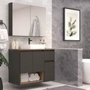 Ver imagem 1 de Conjunto de Móveis para Banheiro 80cm Aurora