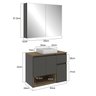 Conjunto de Móveis para Banheiro 80cm Aurora - 4