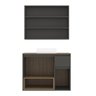 Conjunto de Móveis para Banheiro 80cm Aurora - 5