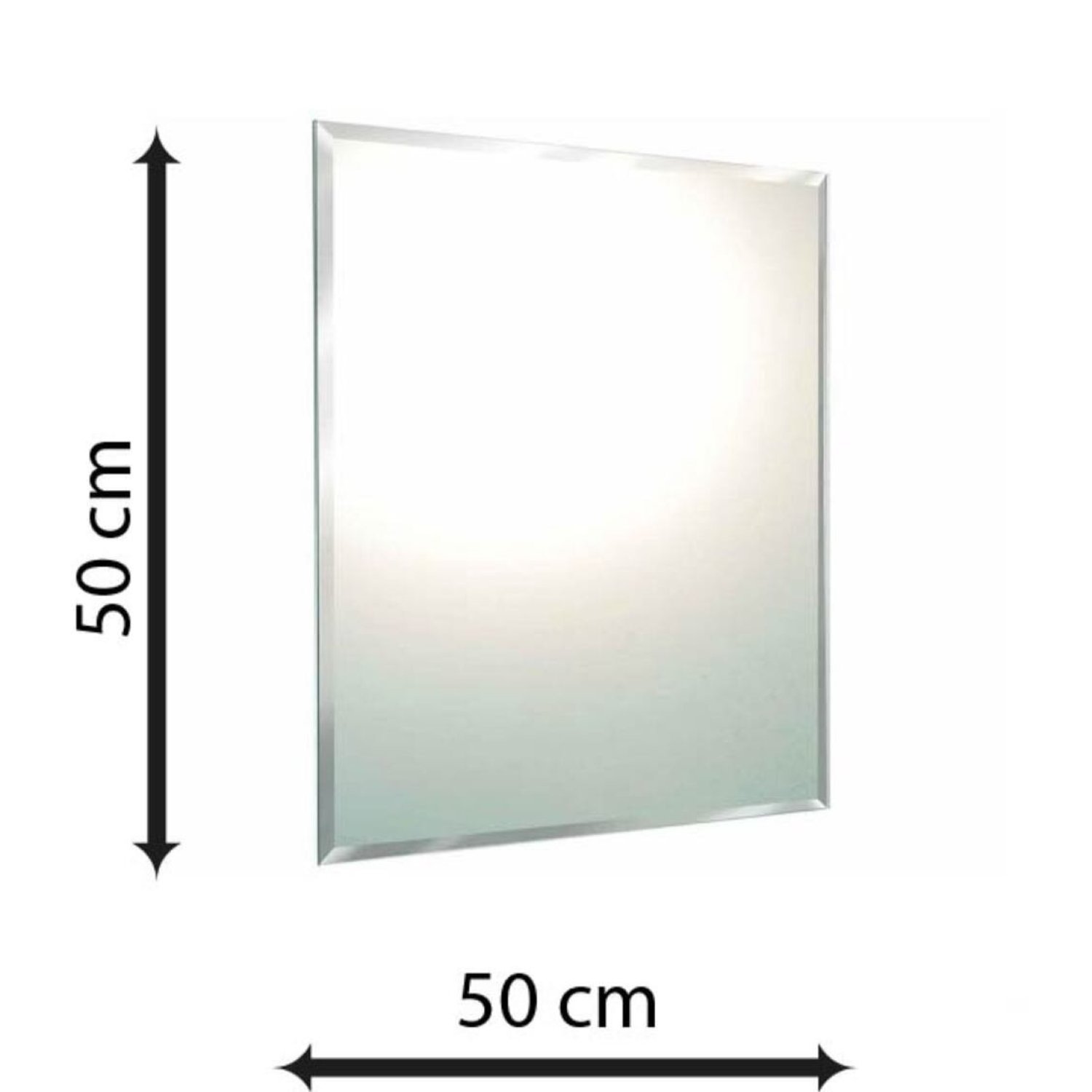 Espelho Multiuso Bisotê Quadrado 50x50cm E2G Design - 4
