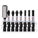 Ver imagem 1 de KIT DE BITS 08 PCS PHILIPS 050MM IMPACT CONTROL BOSCH 2608522328