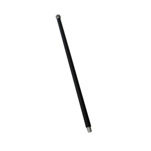 Haste Tubo Alongador P/ Adaptação Pendente Lustre Luminária - 50cm - Preto